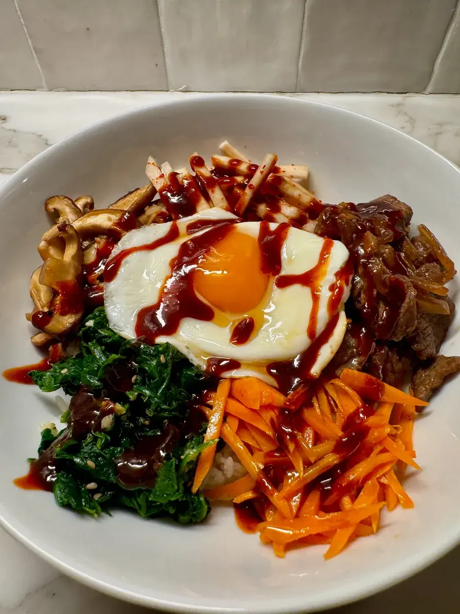 Korean Mixed Rice Bowl