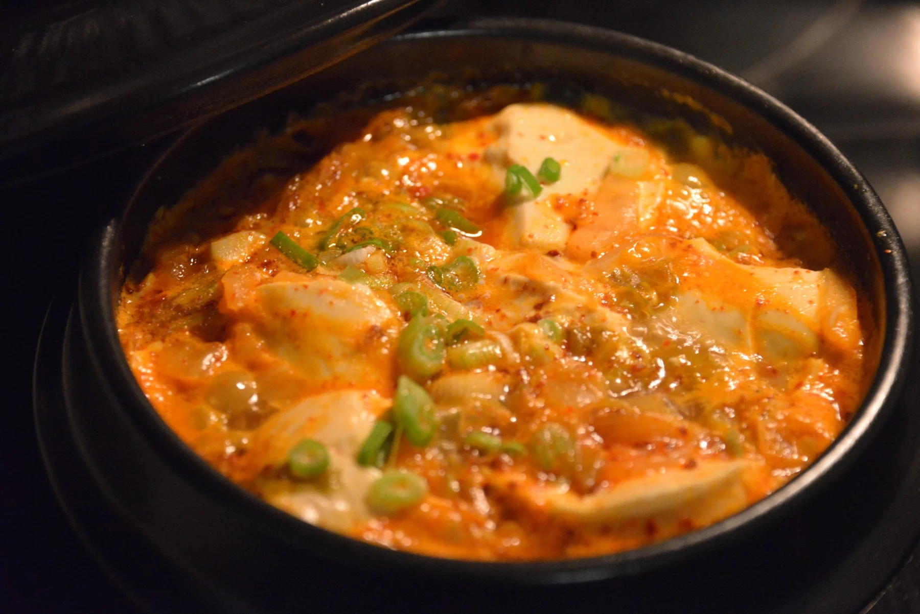 Bubbling Korean stew