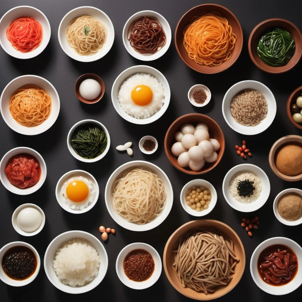 Essential Korean pantry ingredients