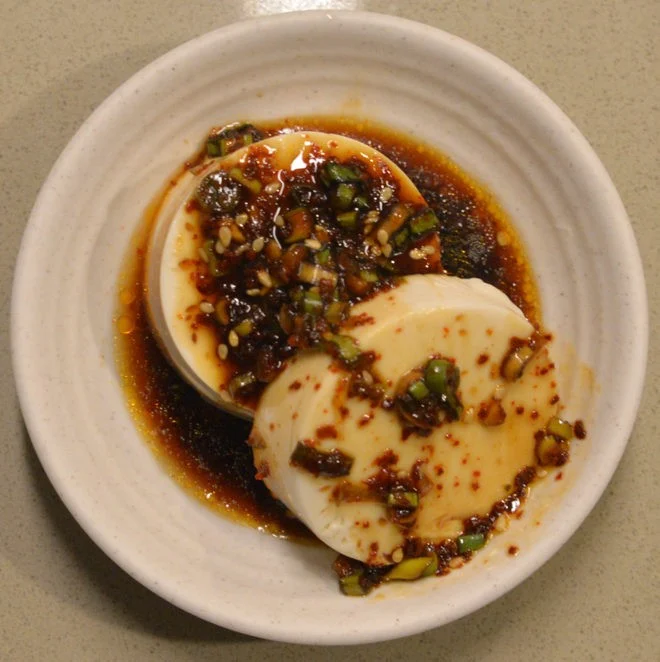 Korean Spicy Soft Tofu banchan
