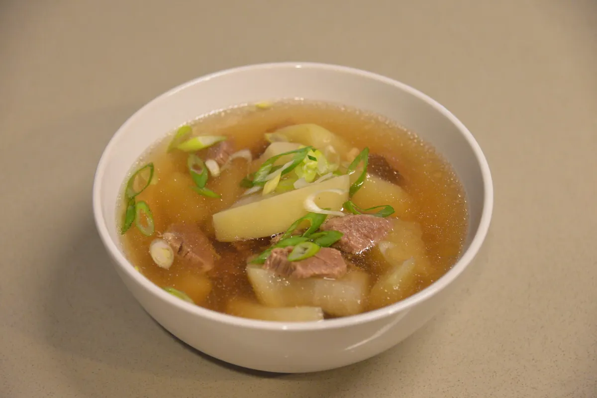 Korean Beef Radish Soup