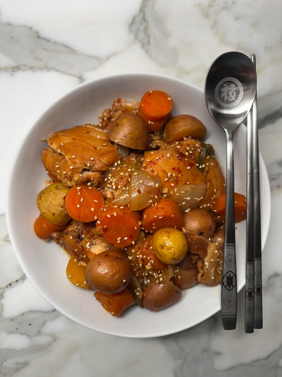 Korean Spicy Chicken Stew