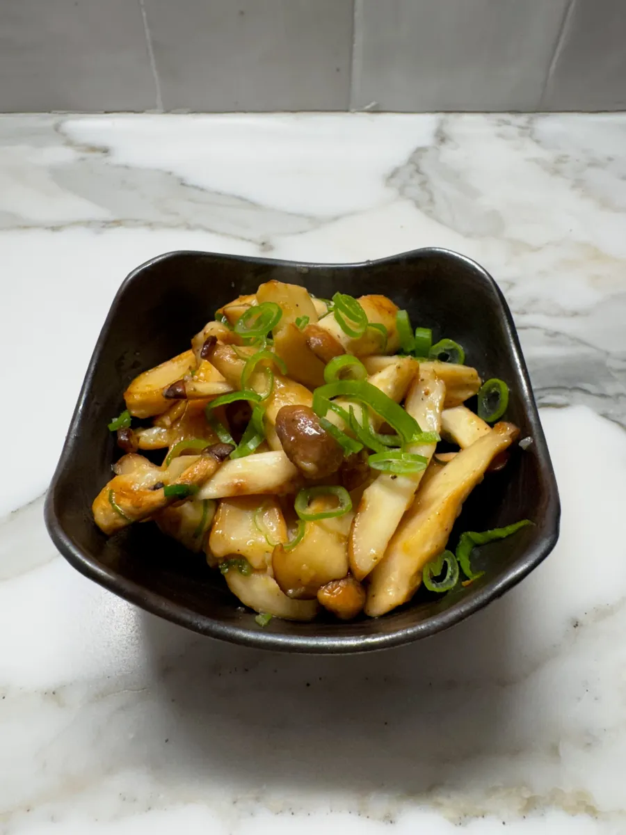 Korean Mushroom Banchan