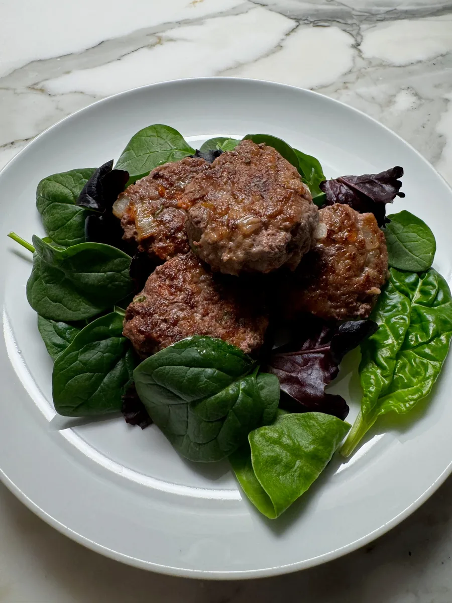 Korean Beef Pancakes