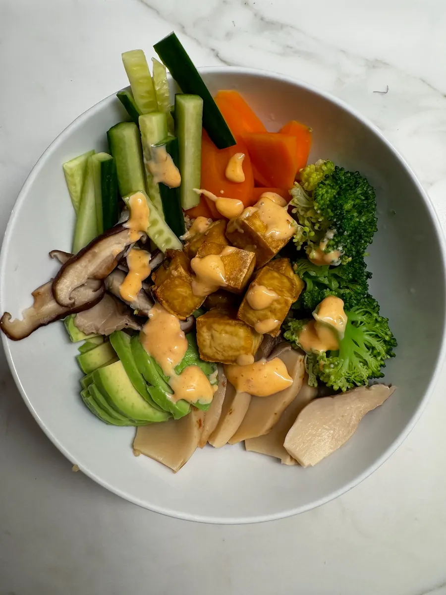 Vegetarian Chirashi Bowl