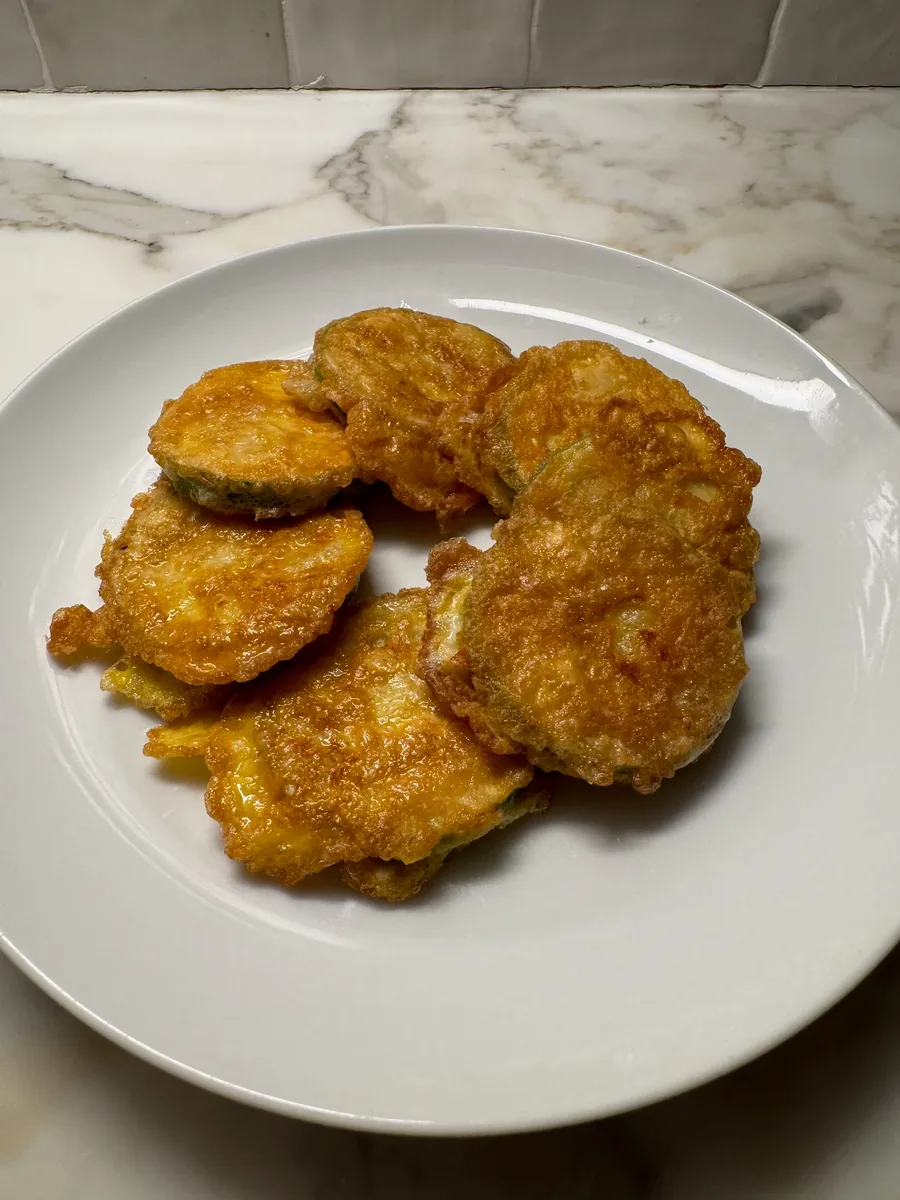 Korean Squash Pancakes