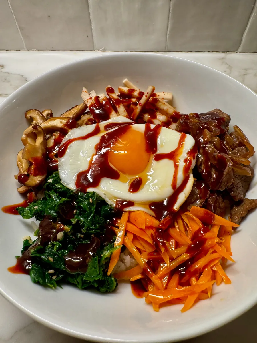 Korean Mixed Rice Bowl