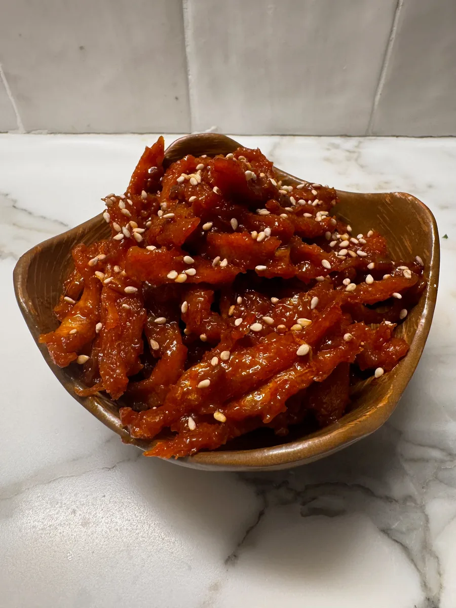 Spicy Dried Pollack Banchan