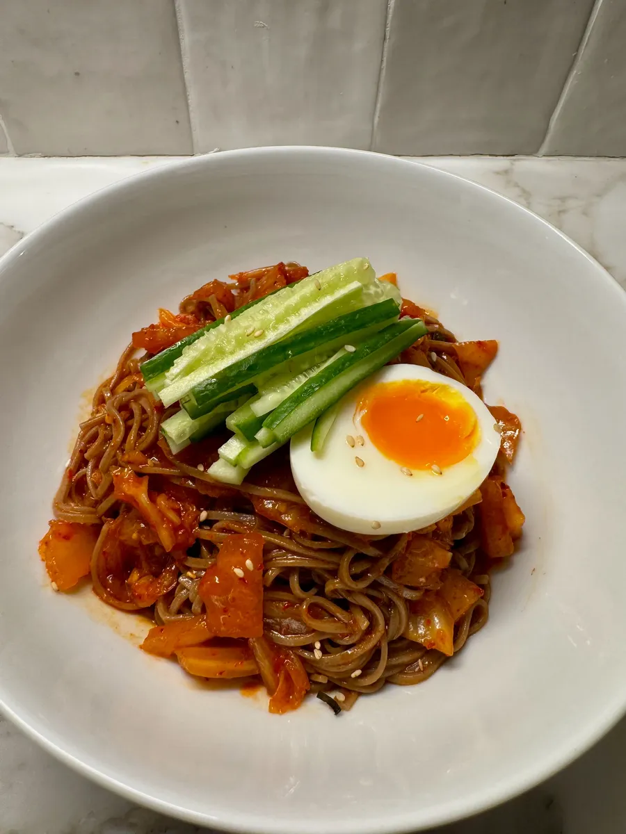 Korean Spicy Mixed Noodles