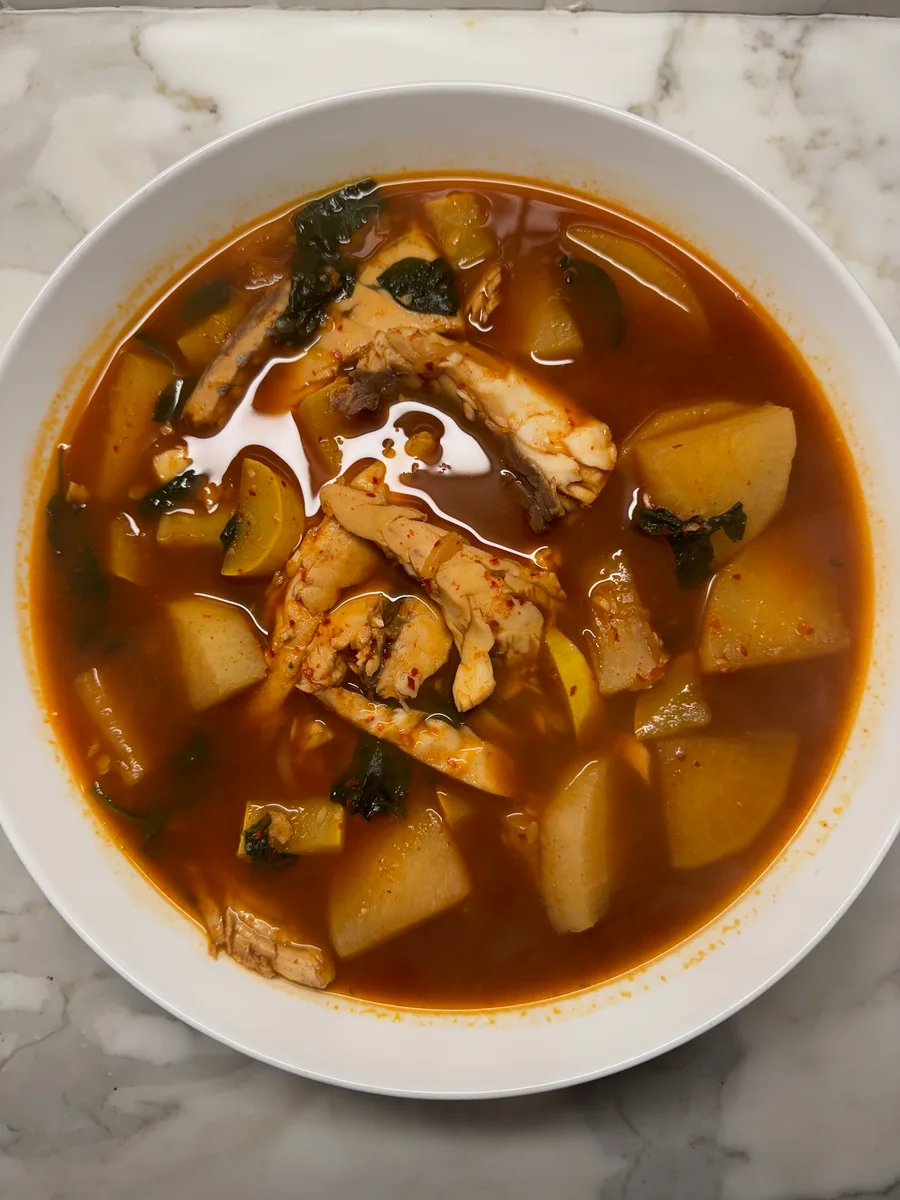 Spicy Korean Fish Stew